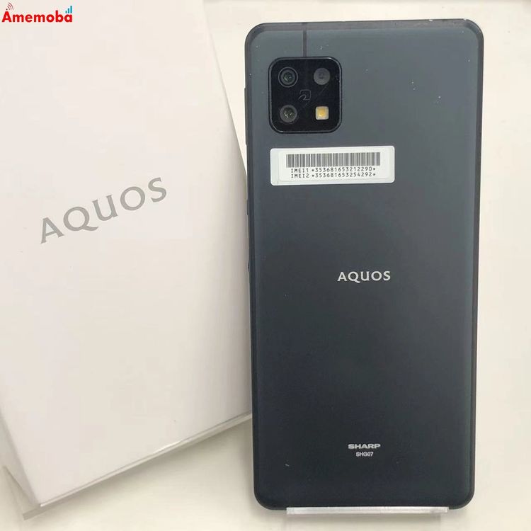 ��®ȯ��AQUOS sense6s 4GB/64GB �֥�å� SHG07 AU��SIM�ե꡼