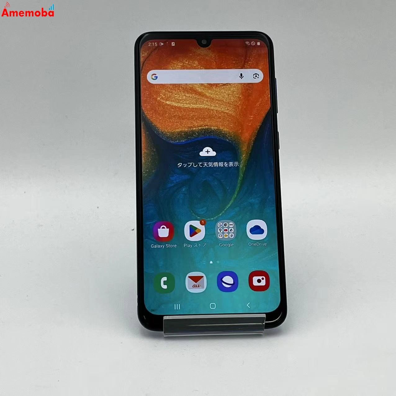 【美品】Galaxy A30 SCV43 ブルー 64GB ムスビー｜爆速発送Galaxy A30 64GB ブルー SCV43 AU版SIMフリー 美品