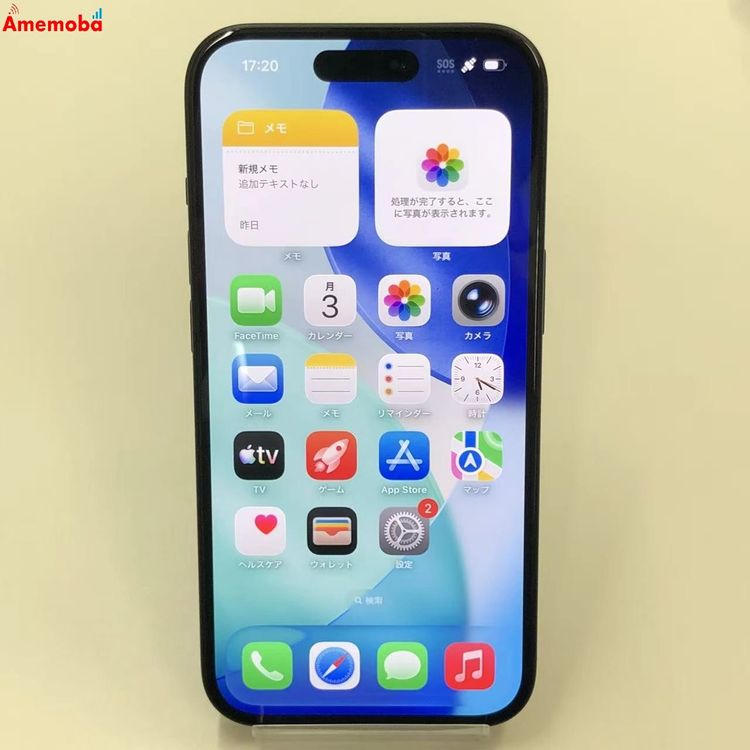 ��®ȯ��iPhone15 128GB �֥�å� MTMH3J/A docomo��SIM�ե꡼ ����