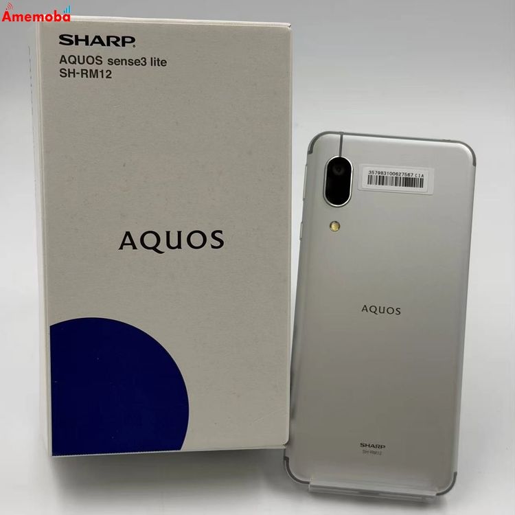 AQUOS sense3 lite 64GB ����С��ۥ磻�� SH-RM12 ��ŷ��Х�����SIM