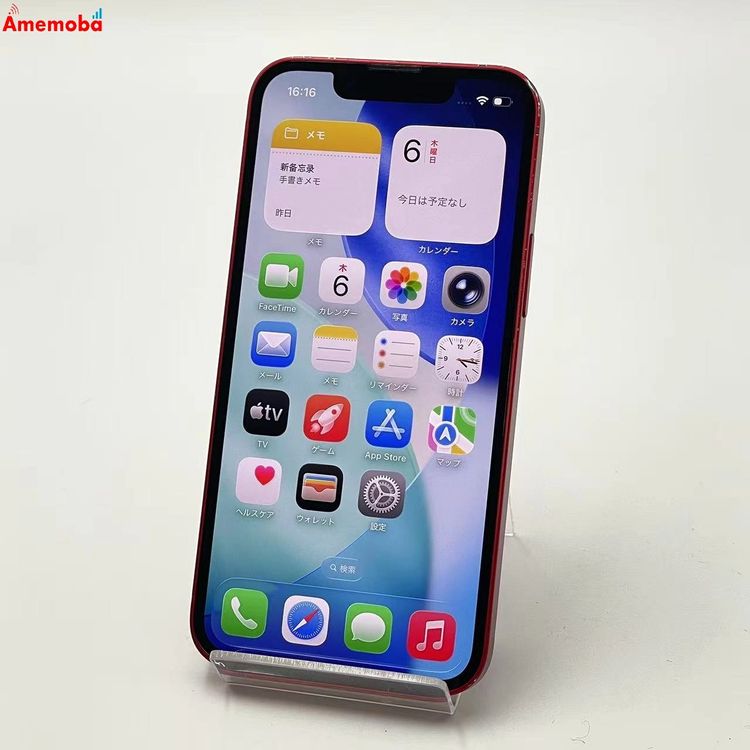 ®ȯiPhone13 mini 256GB Red MLJM3J/A auSIMե꡼