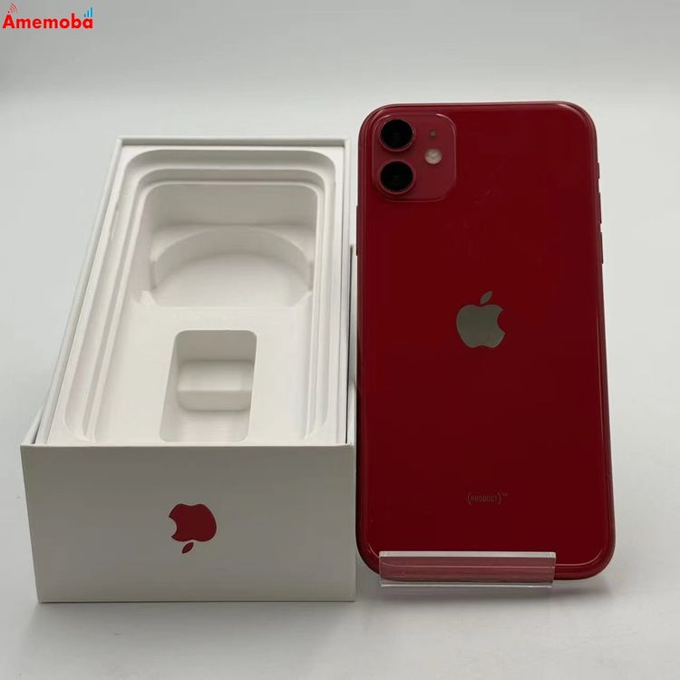 iPhone11 64GB Product Red MWLV2J/A docomo��SIM�ե꡼ ��
