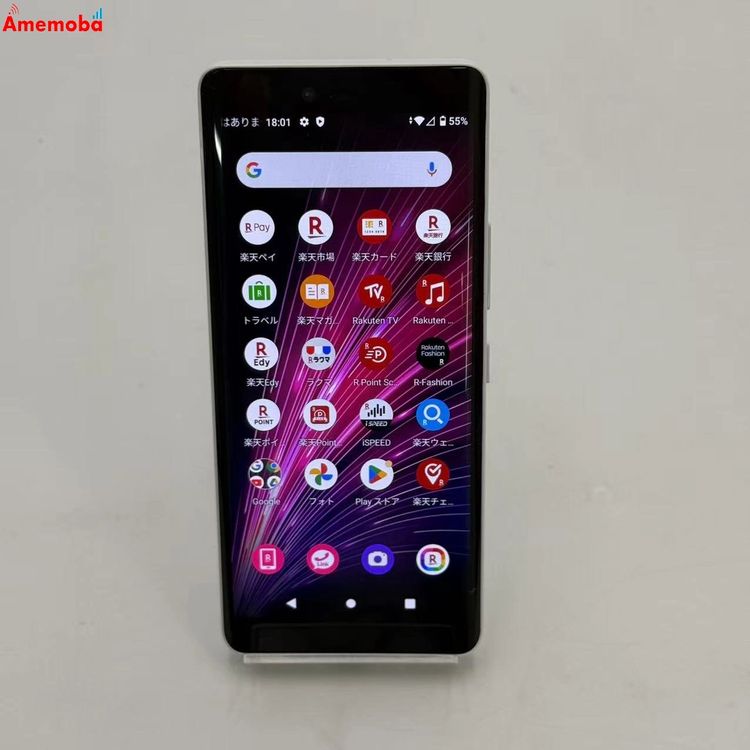 Rakuten Hand 5G 4GB/128GB �ۥ磻�� P780 ��ŷ��Х�����SIM�ե꡼