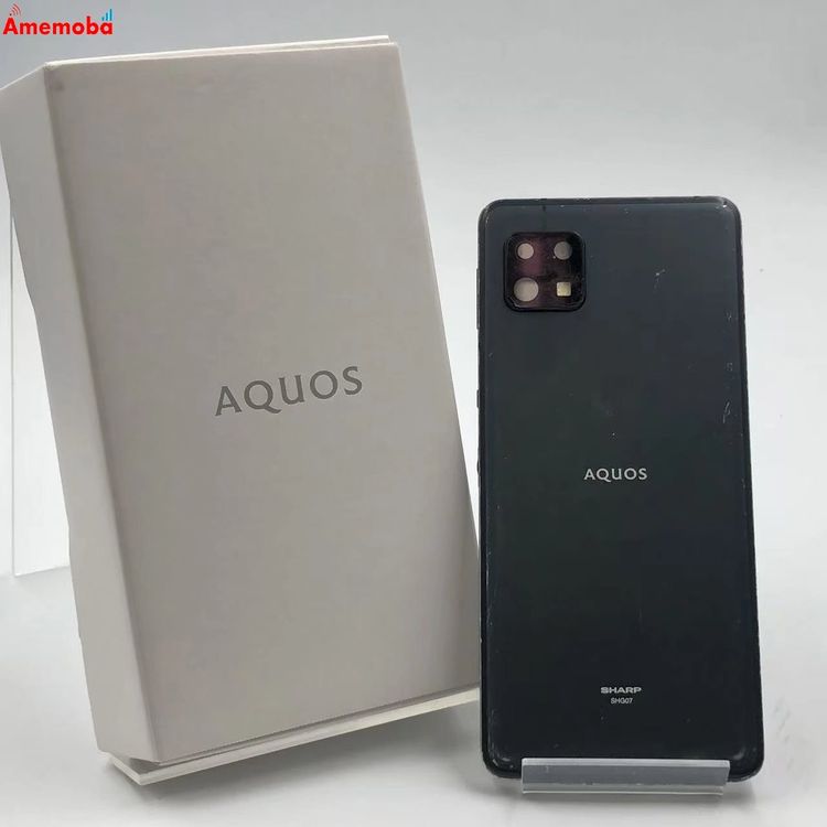 ��®ȯ��AQUOS sense6s 4GB/64GB �֥�å� SHG07 AU��SIM�ե꡼