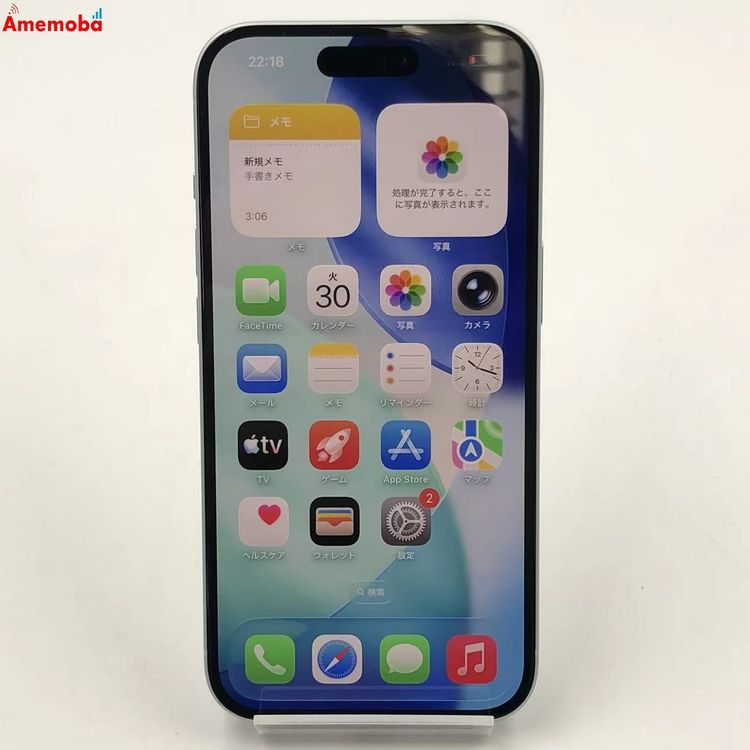 ��®ȯ��iPhone15 128GB �֥롼 MTML3J/A docomo��SIM�ե꡼ ����