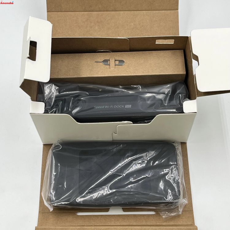 爆速発送Speed Wi-Fi DOCK 5G 01 * ブラック CPS01 新品同様