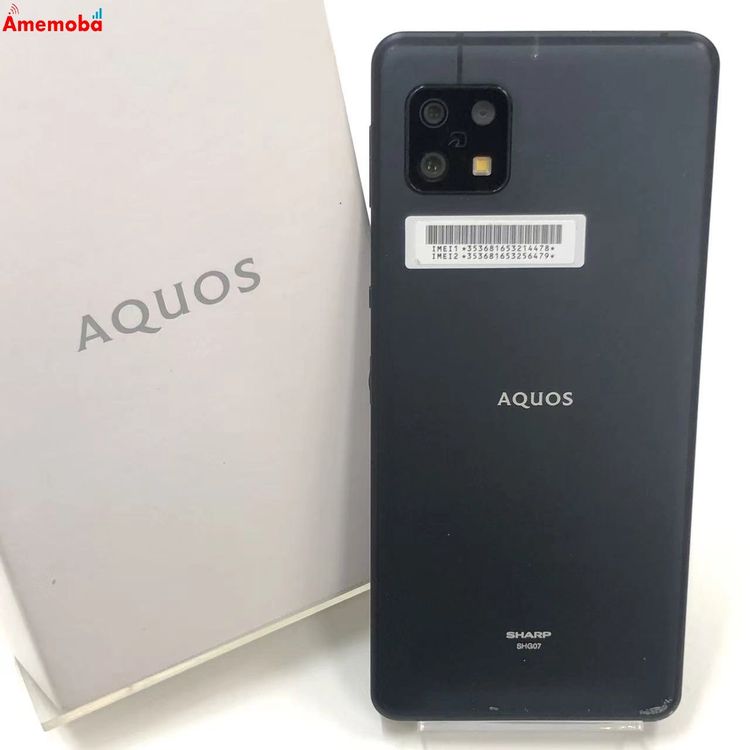 AQUOS sense6s 4GB/64GB �֥�å� SHG07 AU��SIM�ե꡼ �������