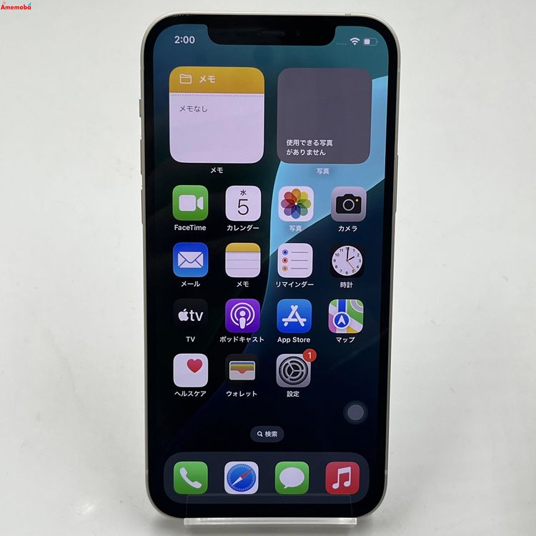 ®ȯiPhone12 64GB ۥ磻 MGHP3J/A docomoSIMե꡼ 