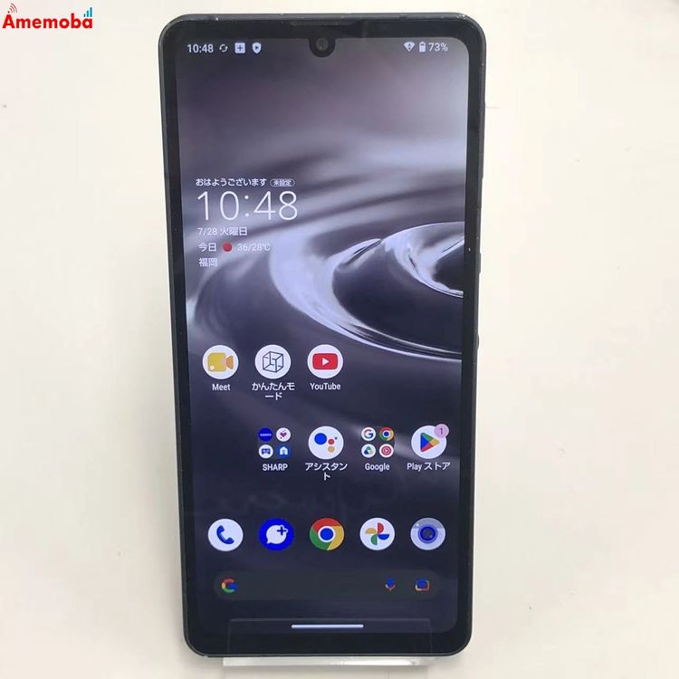 ��®ȯ��AQUOS sense6s 4GB/64GB �֥�å� SHG07 AU��SIM�ե꡼