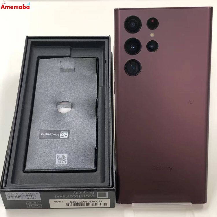 ��®ȯ��Galaxy S22 Ultra 256GB �С�����ǥ��� SCG14 AU��SIM�ե꡼