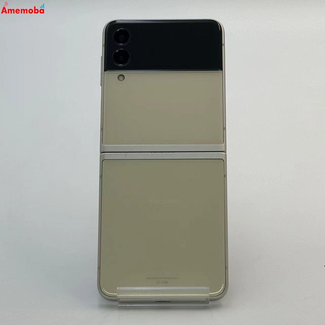 ドコモ　 Galaxy Z Flip 3 　SC-54B　クリーム Amazon | docomo Galaxy Z Flip3 5G SC-54B 本体 Cream SIM