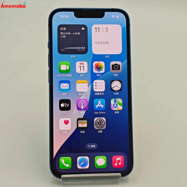 ®ȯiPhone13 128GB ֥롼 MLNG3J/A AUSIMե꡼ 