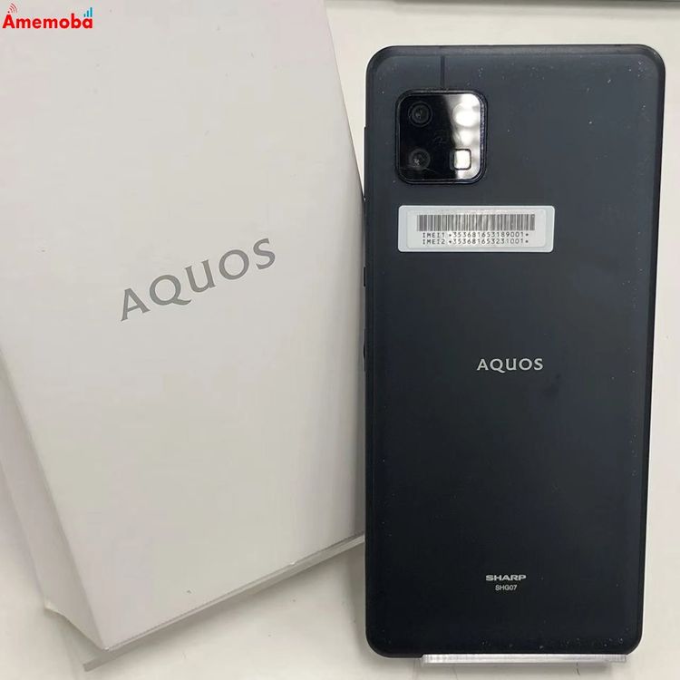 AQUOS sense6s 4GB/64GB �֥�å� SHG07 AU��SIM�ե꡼ �������