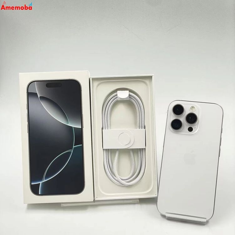 iPhone16 Pro 128GB �ۥ磻�ȥ����˥��� MYMW3J/A SoftBank��SIM