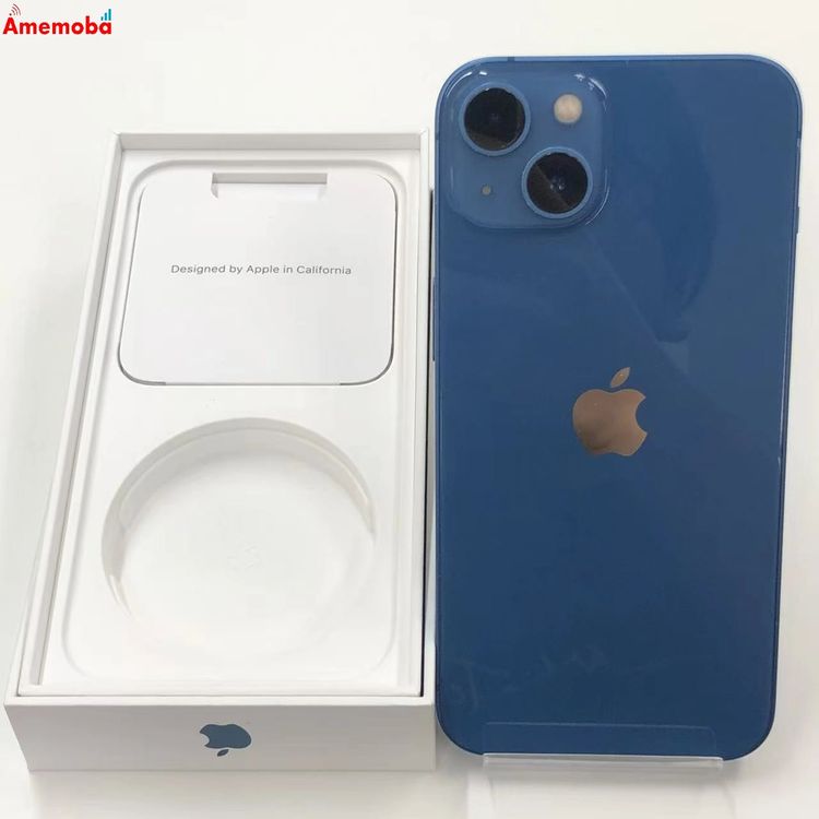 ��®ȯ��iPhone13 128GB �֥롼 MLNG3J/A ��ŷ��Х�����SIM�ե꡼