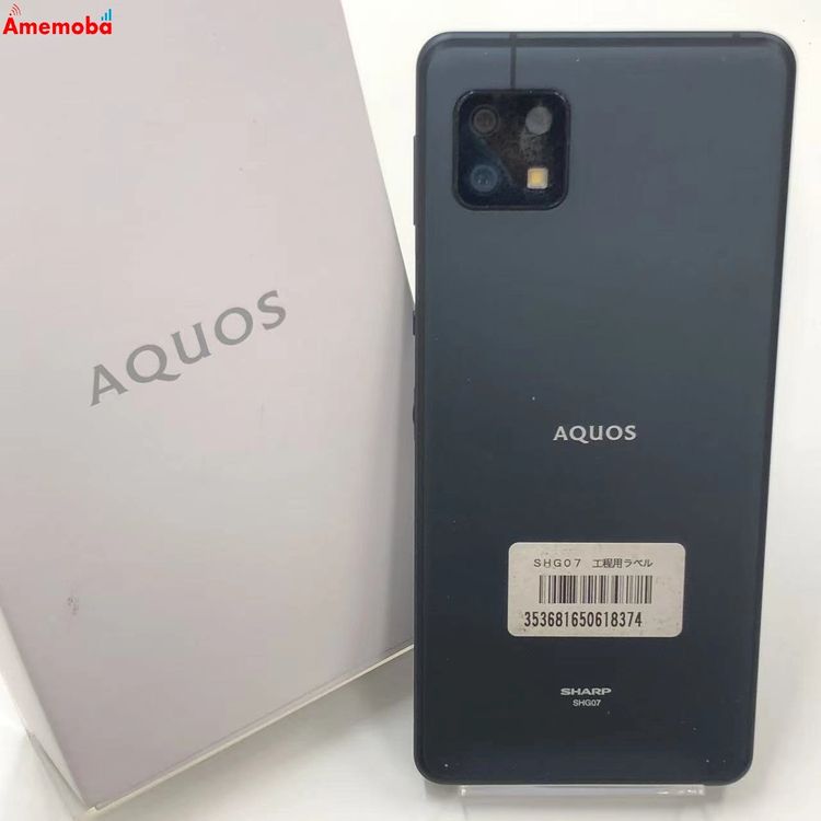 AQUOS sense6s 4GB/64GB �֥�å� SHG07 AU��SIM�ե꡼ ��������
