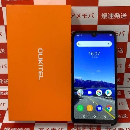 ��®ȯ�� OUKITEL C16 Pro 32GB Black ������SIM�ե꡼ �ǥ奢��SIM