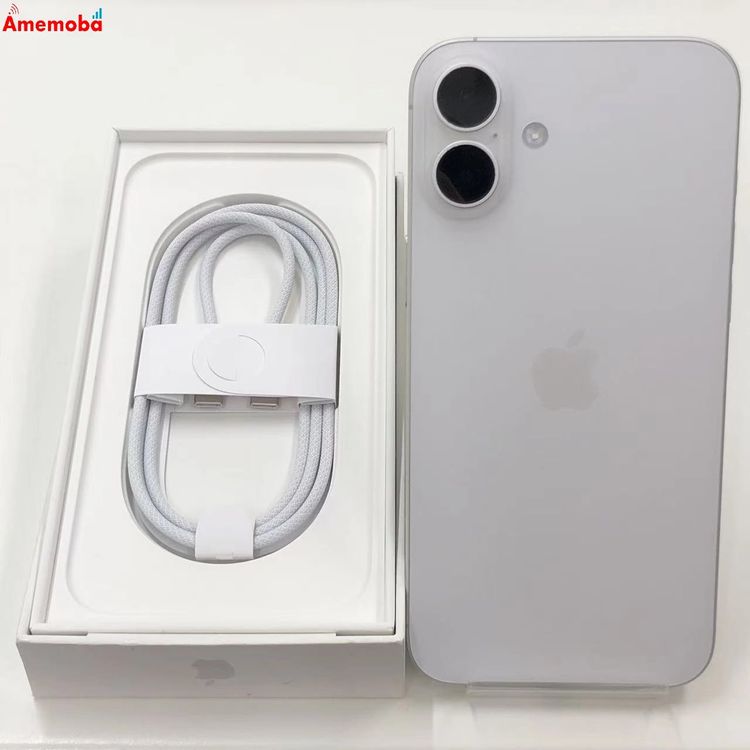 ��®ȯ��iPhone16 Plus 128GB �ۥ磻�� MXVC3J/A SIM�ե꡼ ������