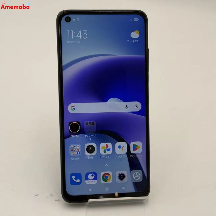 Redmi Note 9T 128GB �ʥ��ȥե�����֥�å� A001XM SoftBank��SI