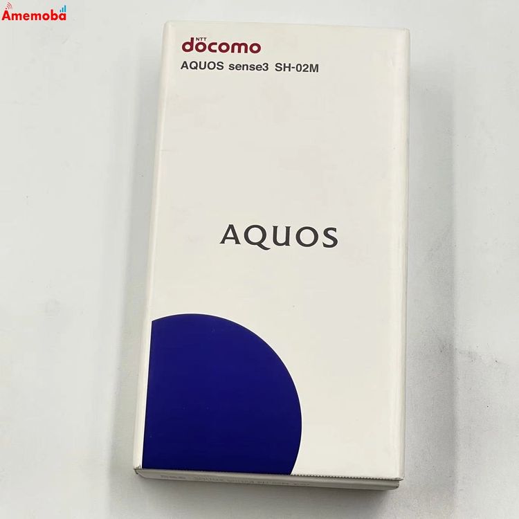 AQUOS sense3 64GB ����С��ۥ磻�� SH-02M docomo��SIM�ե꡼
