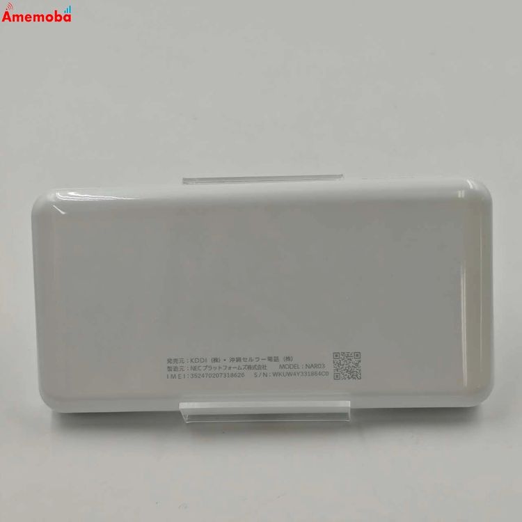 Speed Wi-Fi 5G X12 NAR03 �������ۥ磻�� NAR03SWU AU ������