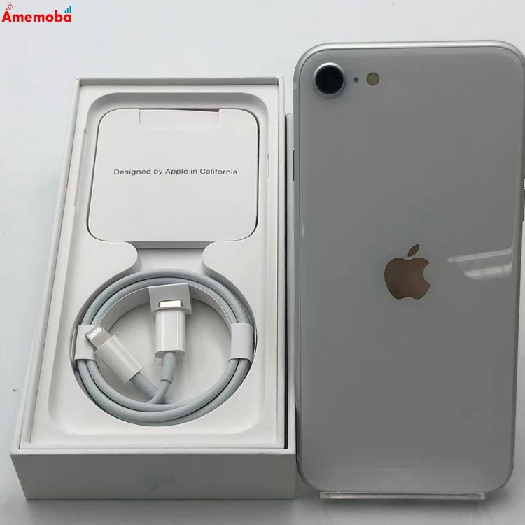 iPhoneSE ��2���� 64GB �ۥ磻�� MHGQ3J/A SoftBank��SIM�ե꡼ ̤