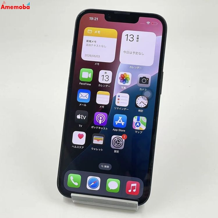 ��®ȯ��iPhone13 128GB �ߥåɥʥ��� MLNC3J/A AU��SIM�ե꡼