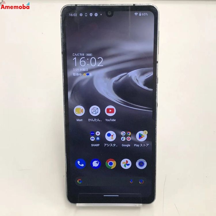 ��®ȯ��AQUOS sense6s 4GB/64GB �֥�å� SHG07 AU��SIM�ե꡼