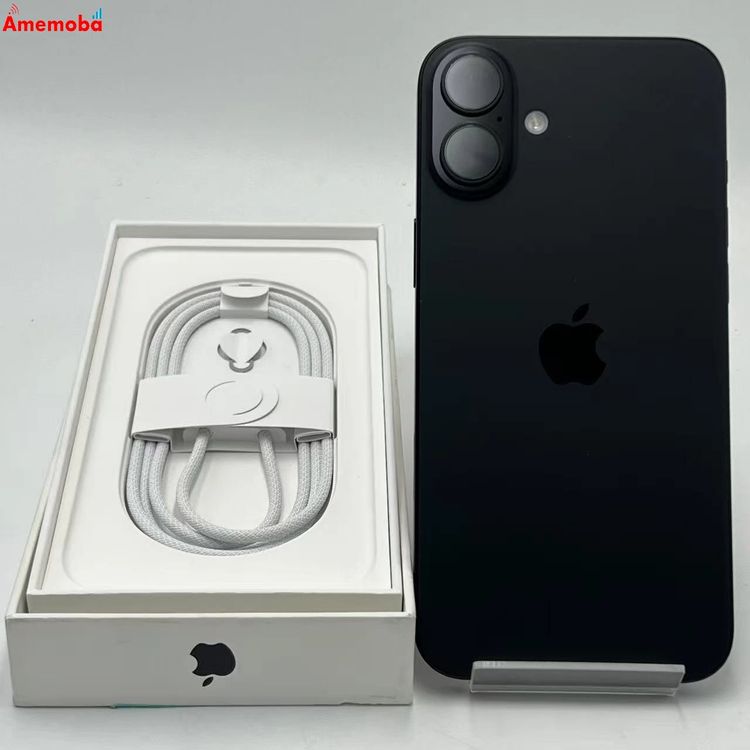 ��®ȯ��iPhone16 Plus 128GB �֥�å� MXVA3J/A SIM�ե꡼ ����