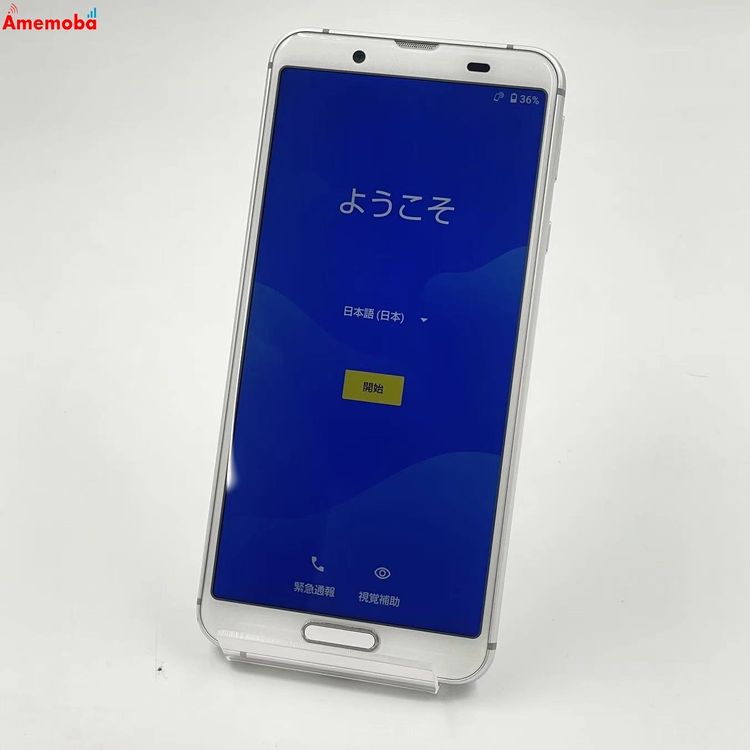 AQUOS sense3 64GB ����С��ۥ磻�� SH-02M docomo��SIM�ե꡼