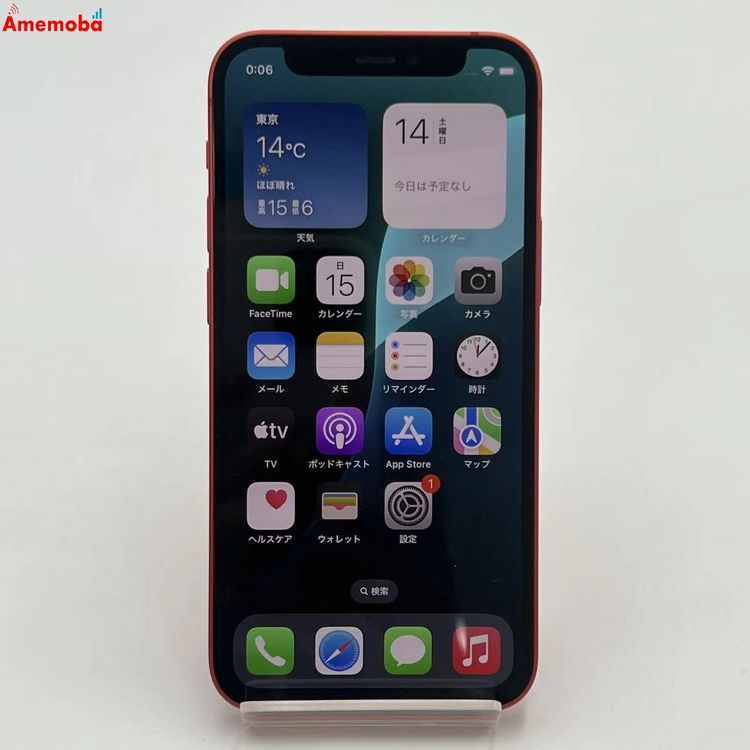 iPhone12 mini 128GB Product Red MGDN3J/A AU��SIM�ե꡼