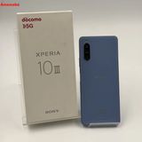 Xperia 10 III 128GB �֥롼 SO-52B docomo��SIM�ե꡼  ����Ʊ��