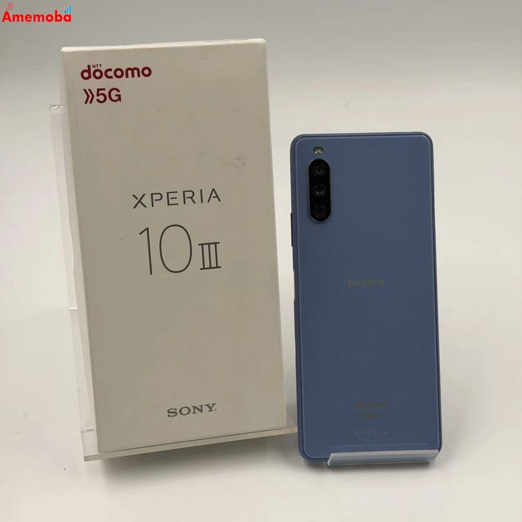 Xperia 10 III 128GB �֥롼 SO-52B docomo��SIM�ե꡼  ����Ʊ��