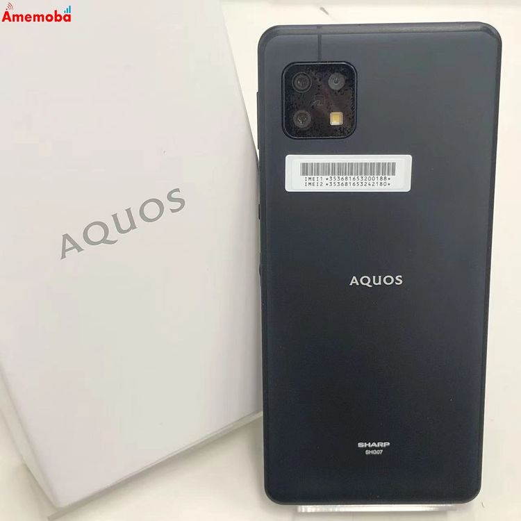 ��®ȯ��AQUOS sense6s 4GB/64GB �֥�å� SHG07 AU��SIM�ե꡼ ����