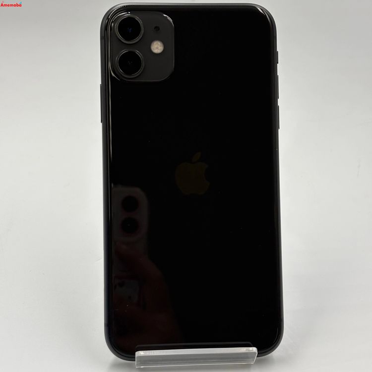 ��®ȯ��iPhone11 64GB �֥�å� MWLT2J/A AU��SIM�ե꡼ �������