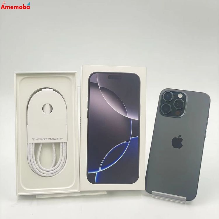 iPhone16 Pro Max 256GB �֥�å������˥��� MYWG3J/A AU��SIM�ե�