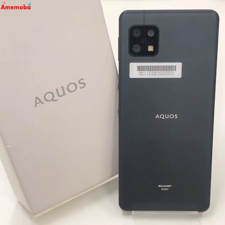 AQUOS sense6s 4GB/64GB �֥�å� SHG07 AU��SIM�ե꡼ �������