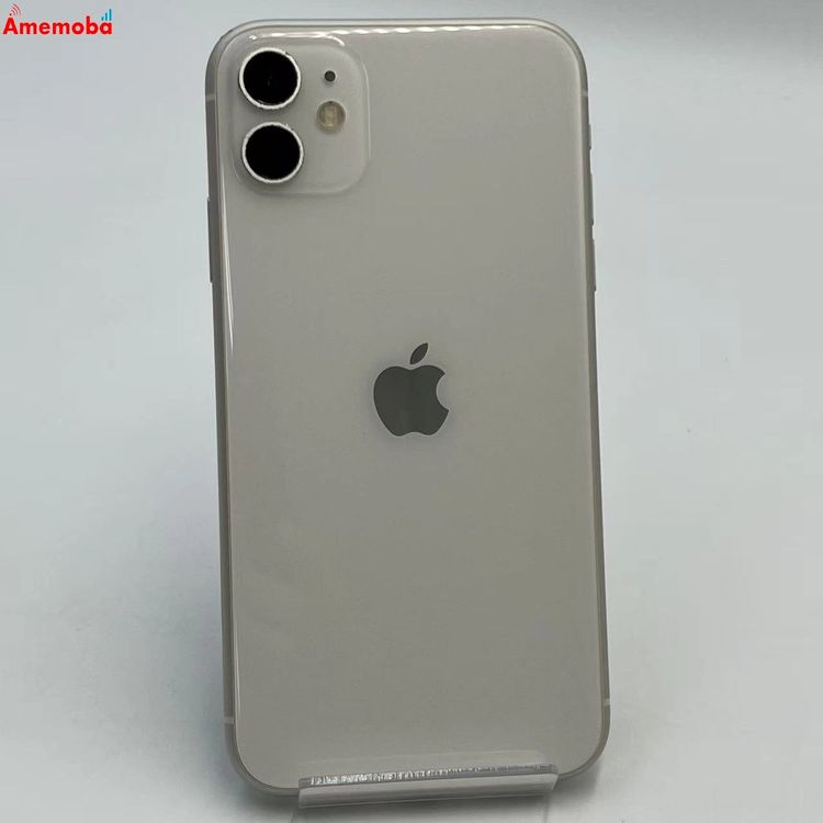 ��®ȯ��iPhone11 64GB �ۥ磻�� MWLU2J/A docomo��SIM�ե꡼
