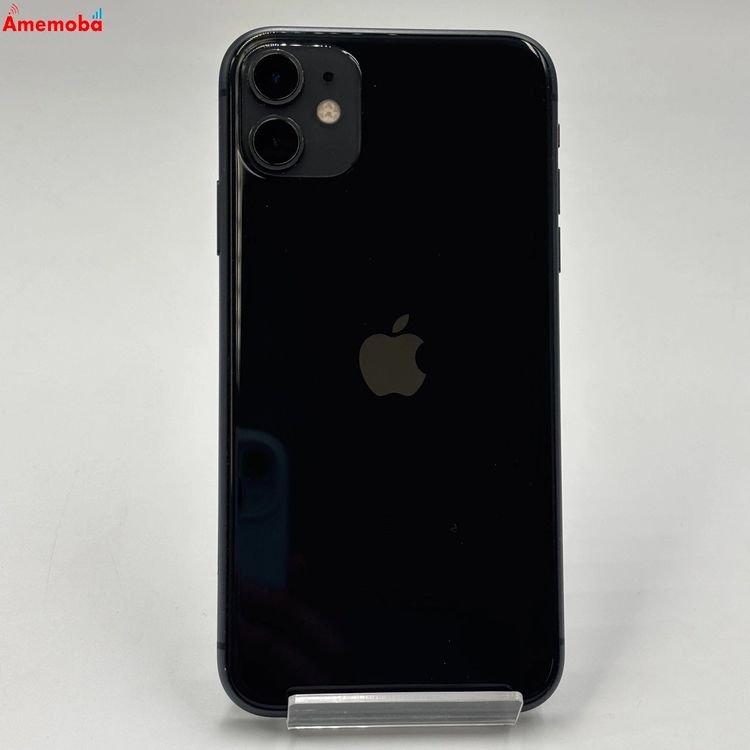 ��®ȯ��iPhone11 64GB �֥�å� MWLT2J/A AU��SIM�ե꡼   �������