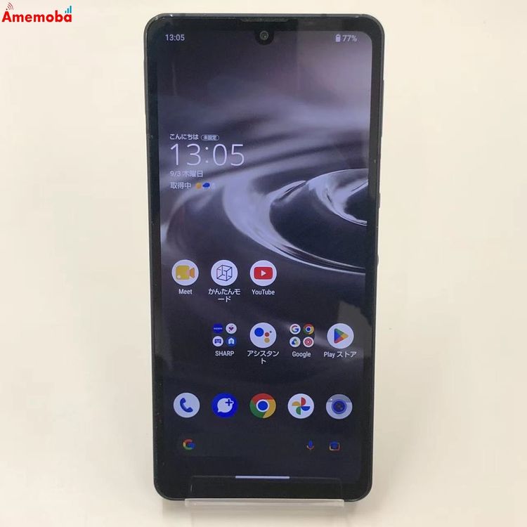 ��®ȯ��AQUOS sense6s 4GB/64GB �֥�å� SHG07 AU��SIM�ե꡼