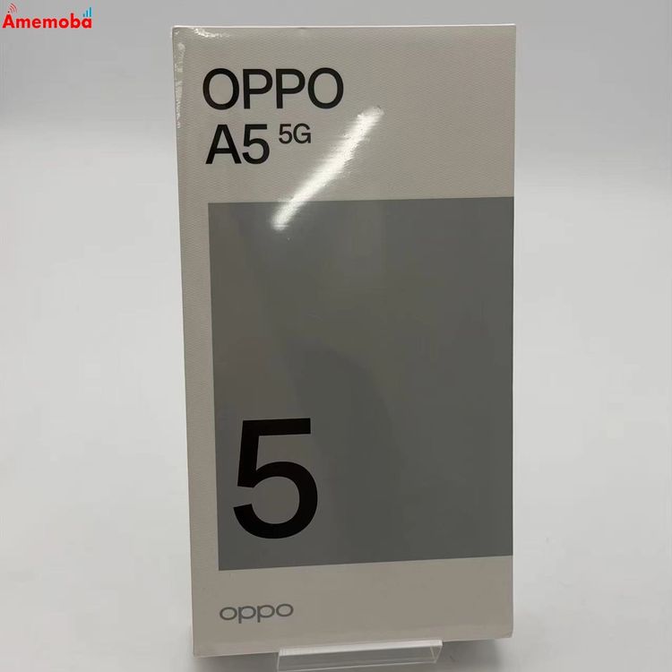 ��®ȯ��OPPO A5 5G 128GB �ۥ磻�� OPG06 AU��SIM�ե꡼  ̤����