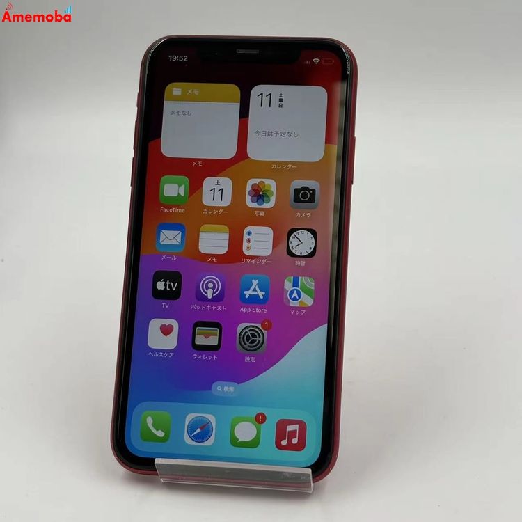 iPhone11 64GB Product Red MWLV2J/A SoftBankSIMե꡼