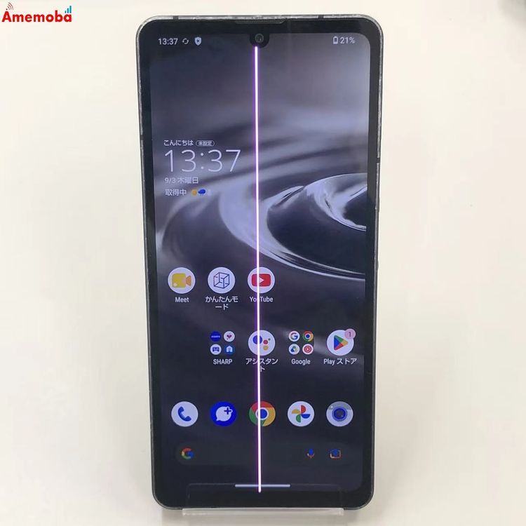 AQUOS sense6s 4GB/64GB �֥�å� SHG07 AU��SIM�ե꡼ �������