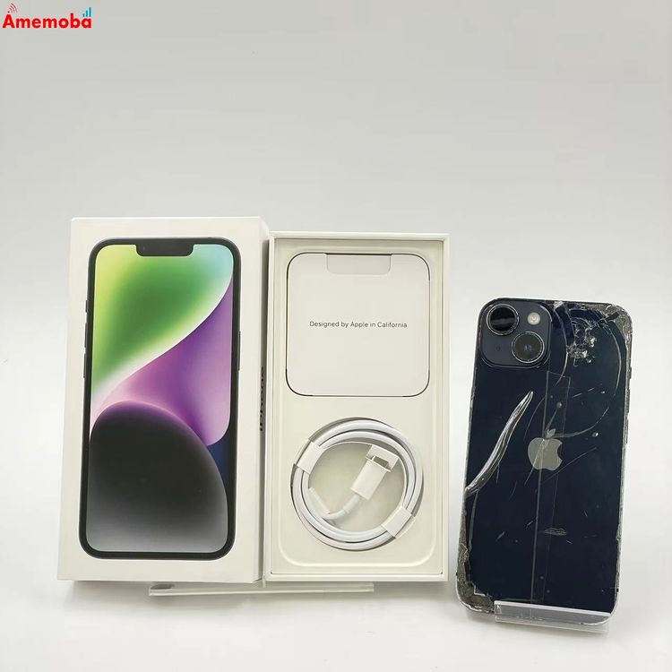 ��®ȯ��iPhone14 128GB �ߥåɥʥ��� MPUD3J/A AU��SIM�ե꡼ �������