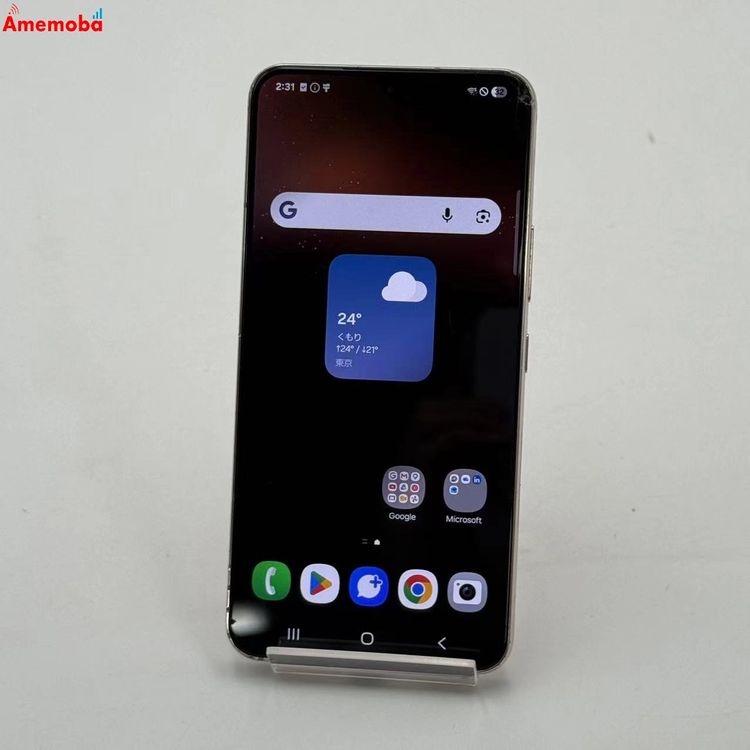 ��®ȯ��Galaxy S22 256GB �ԥ󥯥������ SCG13 AU��SIM�ե꡼ �������