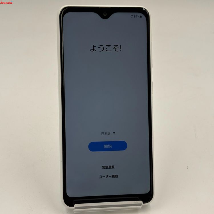 Galaxy A22 5G 64GB �ۥ磻�� SC-56B docomo��SIM�ե꡼ ����