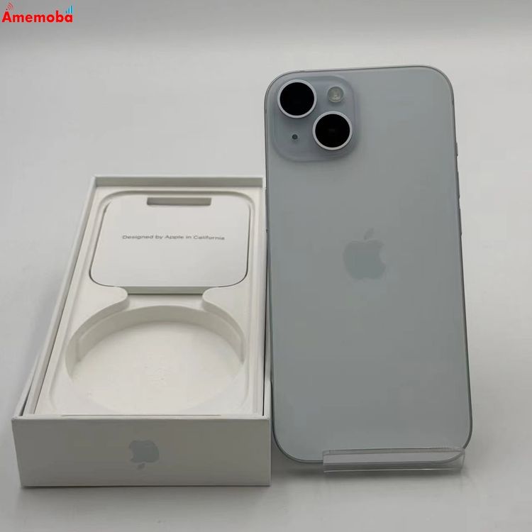 ��®ȯ��iPhone15 256GB �֥롼 MTMR3J/A ��ŷ��Х�����SIM�ե꡼