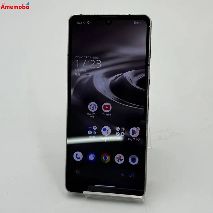 ��®ȯ��AQUOS sense6s 4GB/64GB �֥�å� SHG07 AU��SIM�ե꡼
