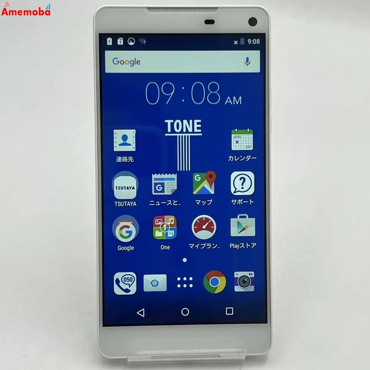 ��®ȯ��TONE m15 16GB �ۥ磻�� TONEm15 SIM�ե꡼