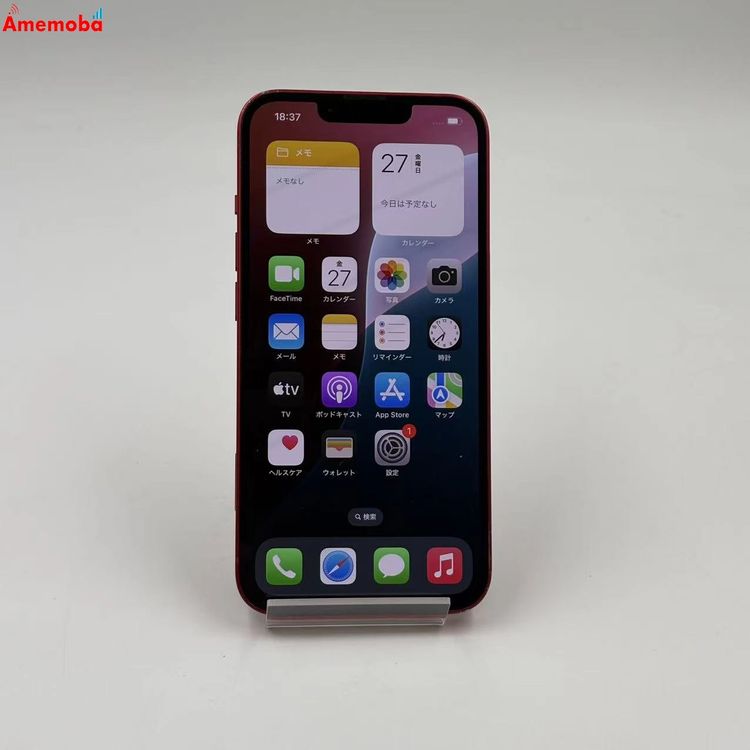 ��®ȯ��iPhone13 256GB Product Red MLNL3J/A SIM�ե꡼